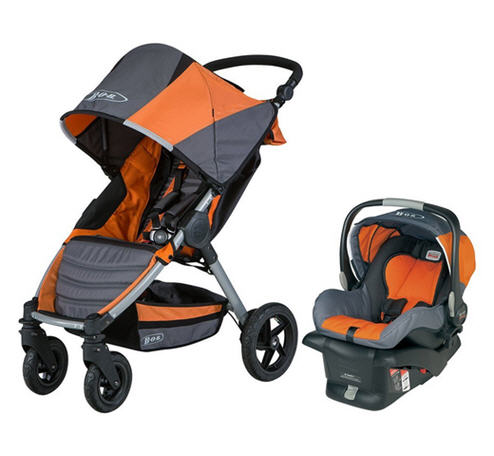 baby carrier and stroller combo